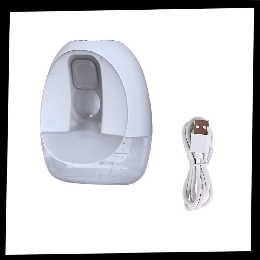 Lekkasjeforebyggende håndfri brystpumpe
- Ozerty