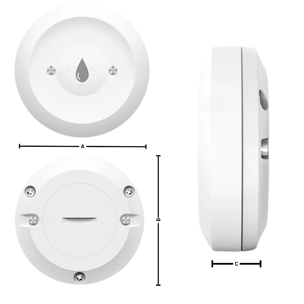 LeakLock Trådløs Sensor - Ozerty