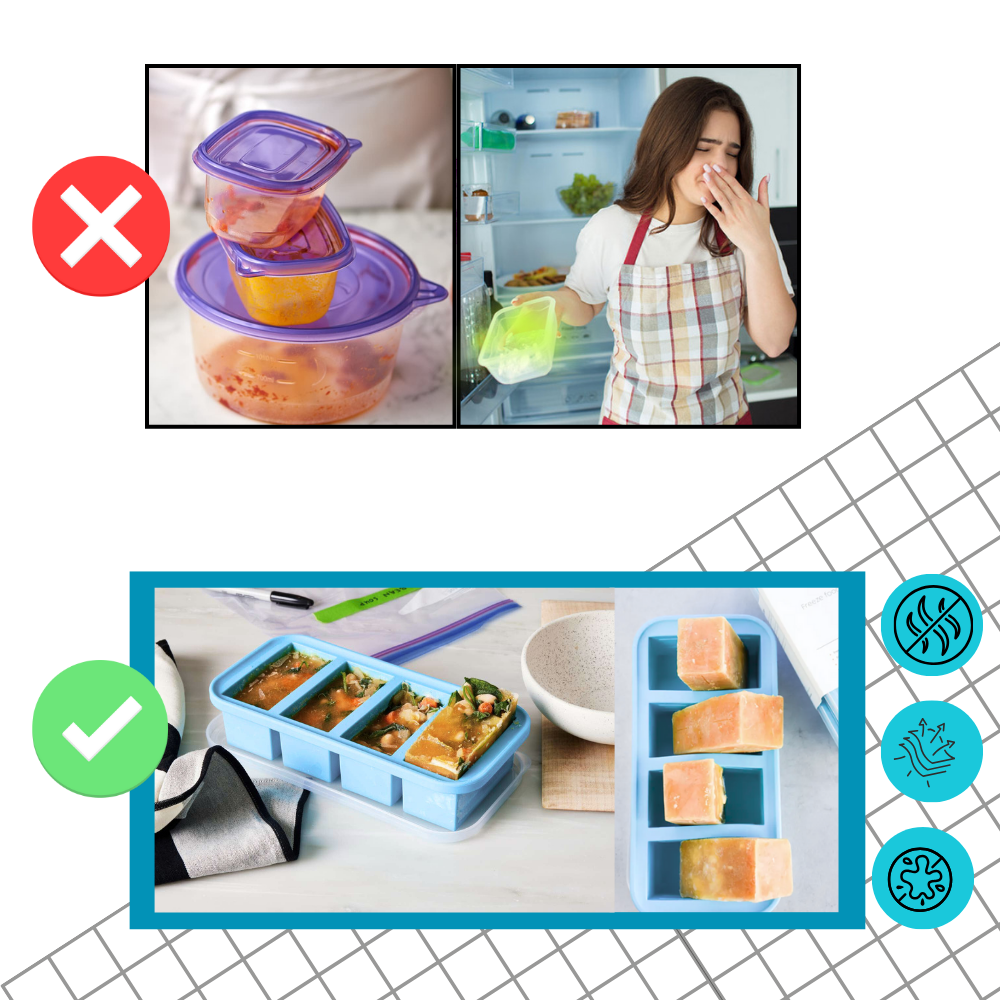 Suppeterninger med Lekkasjesikkert Lokk - Ozerty