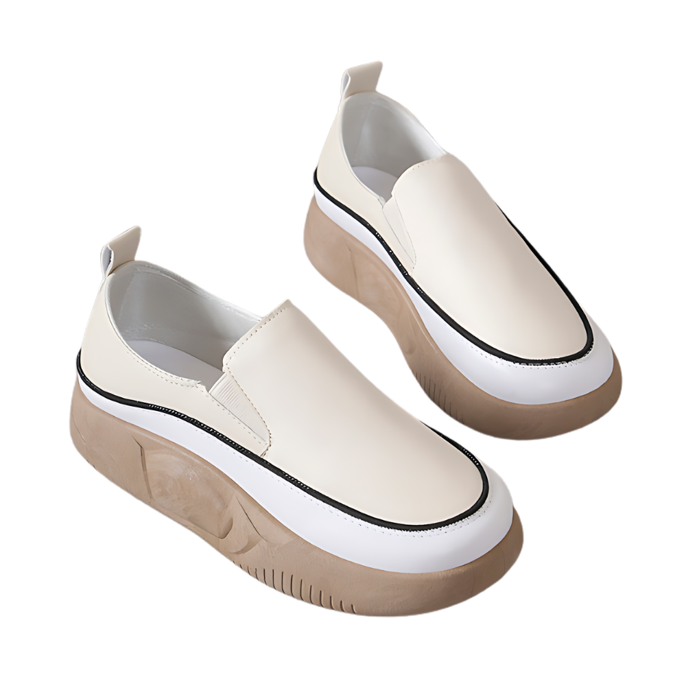 Lette, myke loafers med plattform
-Beige/EU35/US5/UK2.5Beige/EU36/US6/UK3Beige/EU37/US6.5/UK4Beige/EU38/US7.5/UK5Beige/EU39/US8.5/UK6Beige/EU40/US9/UK6.5 - Ozerty