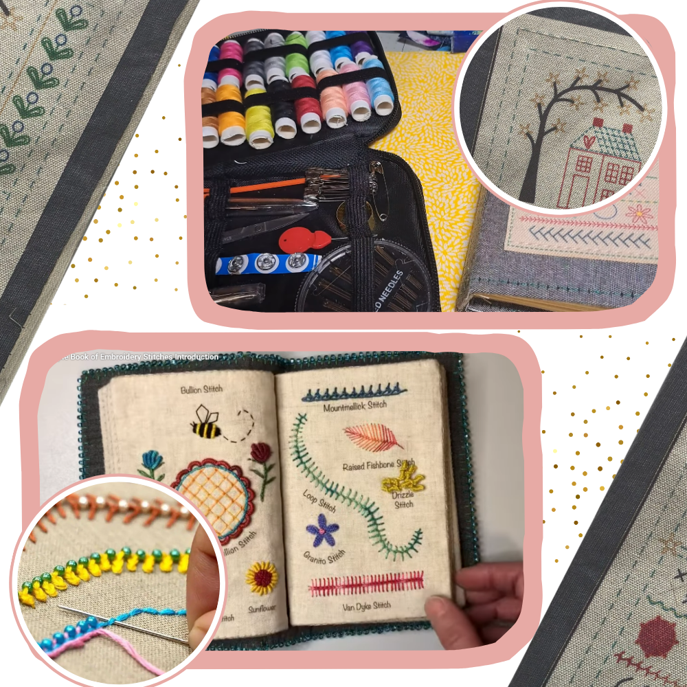 Broderibok i Lin - Ozerty