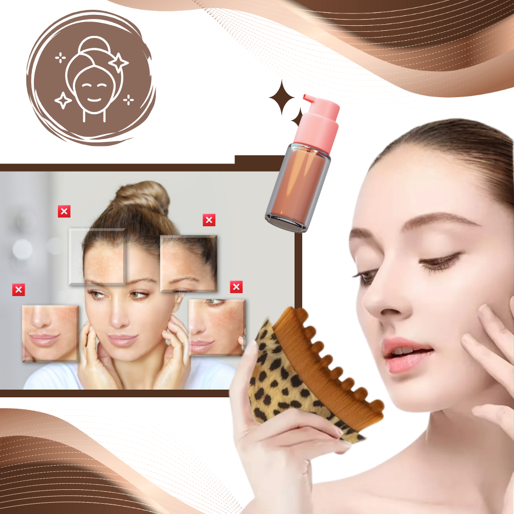 Lymfedrenerende Ansiktsbørste - Ozerty