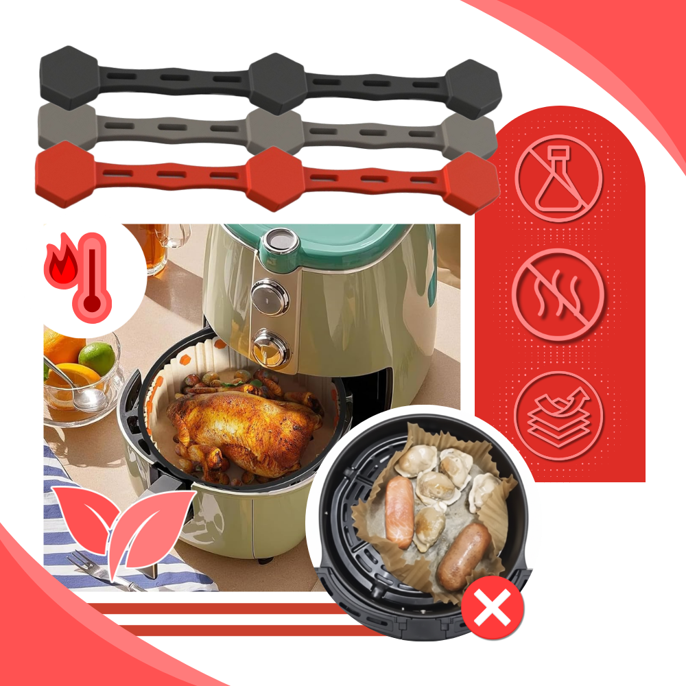 Magnetisk Bakepapirspenne til Airfryer - Ozerty