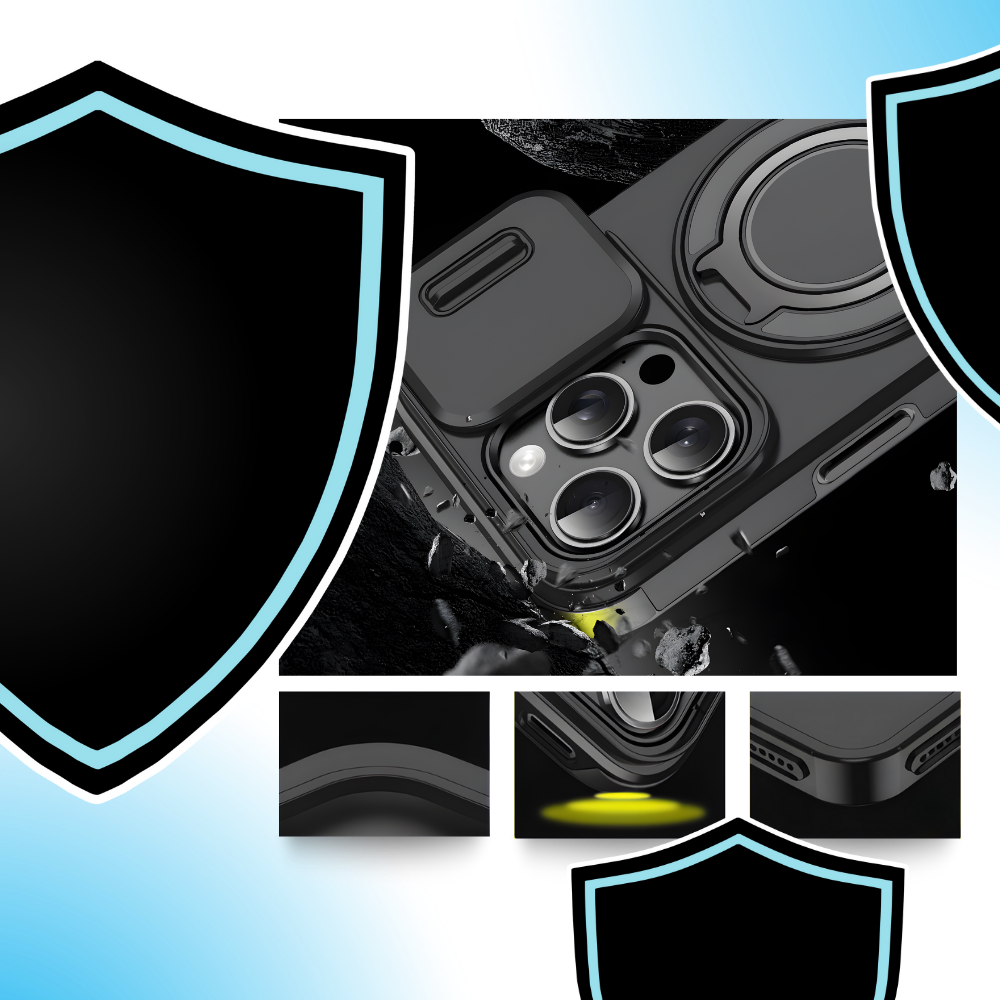 Magnetisk Utrustnet iPhone-Etui - Ozerty