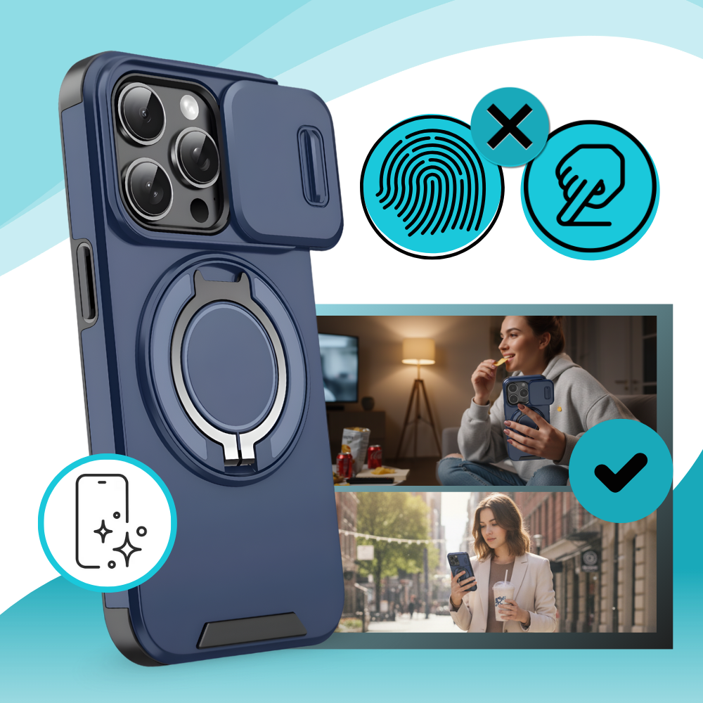 Magnetisk Utrustnet iPhone-Etui - Ozerty