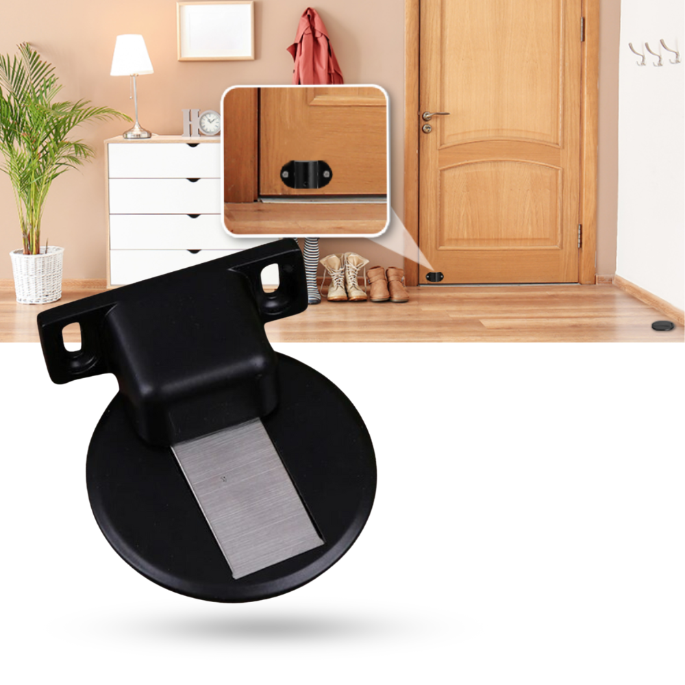 Magnetisk dørstopper i rustfritt stål - Ozerty