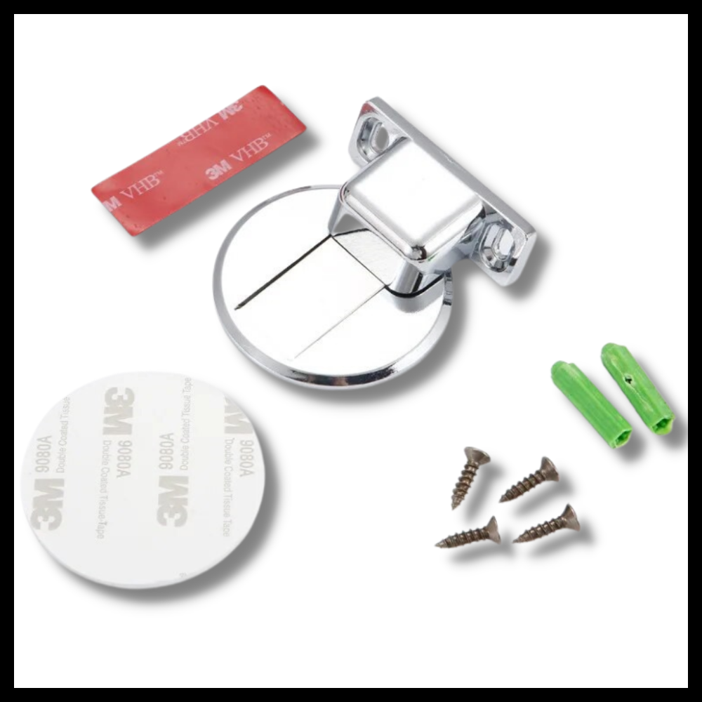 Magnetisk dørstopper i rustfritt stål - Ozerty