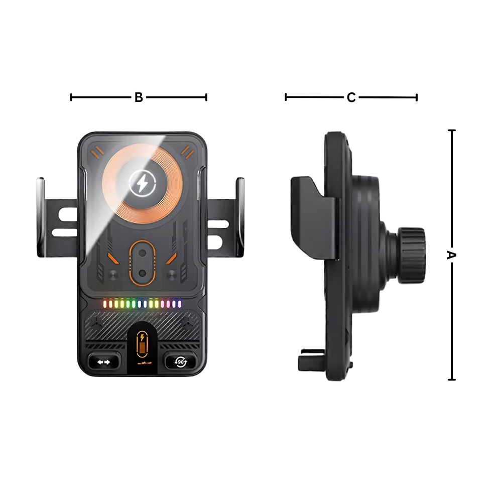 Miles Confidence Mobilholder og -Lader - Ozerty