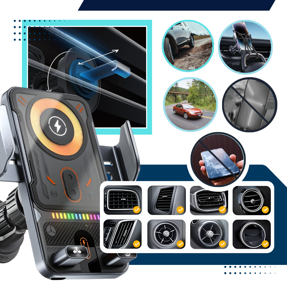 Miles Confidence Mobilholder og -Lader - Ozerty