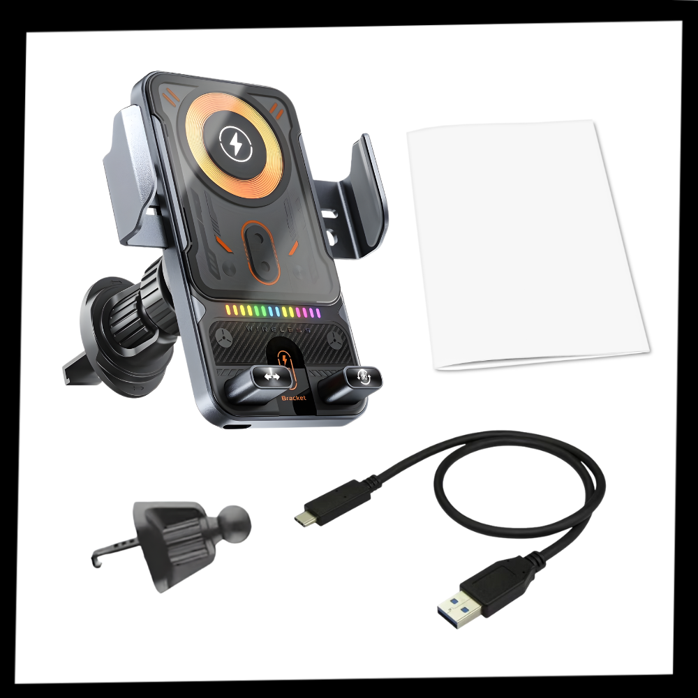 Miles Confidence Mobilholder og -Lader - Ozerty