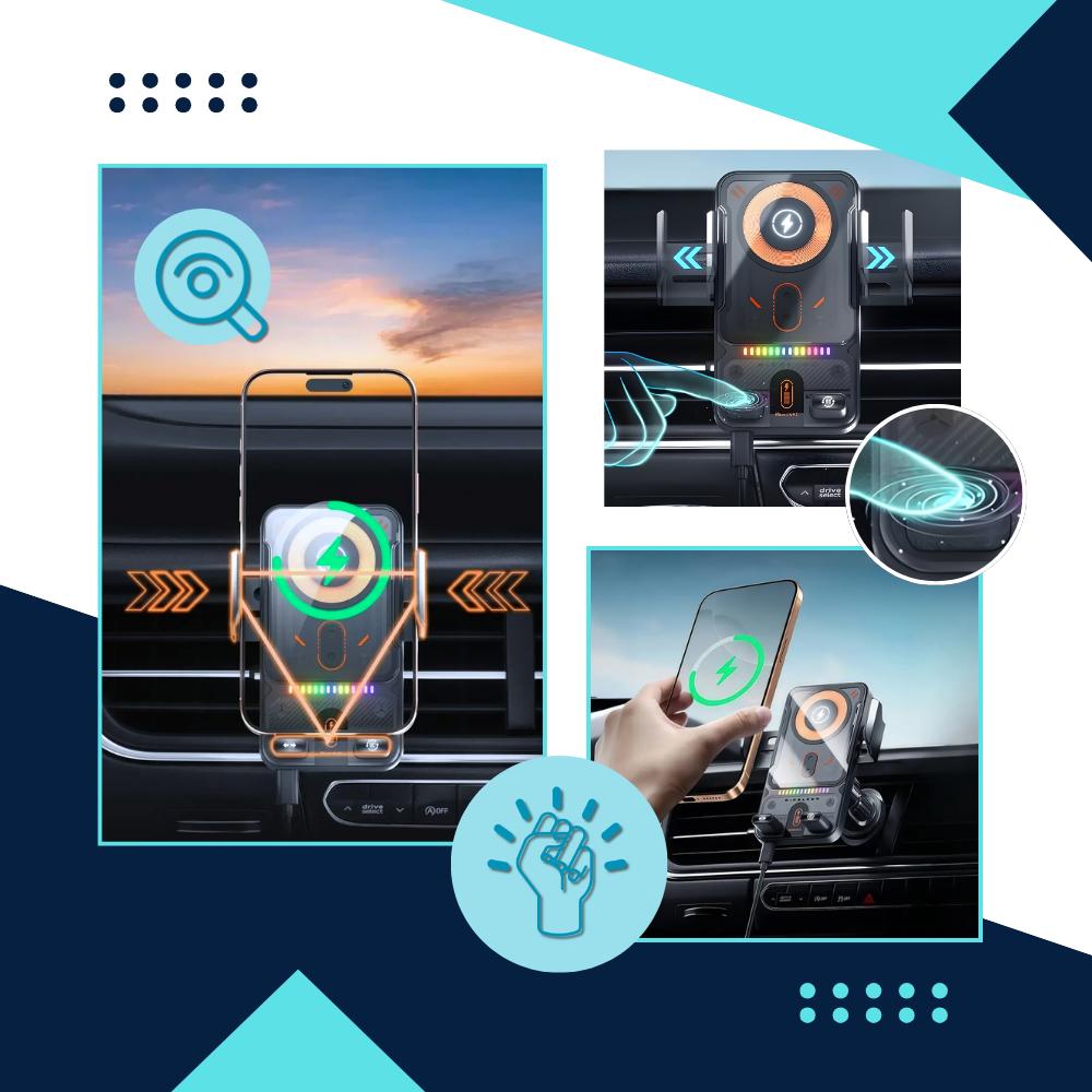 Miles Confidence Mobilholder og -Lader - Ozerty