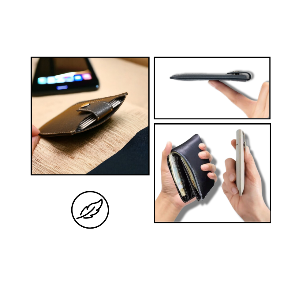 Minimalistisk lommebok med kortholder
- Ozerty