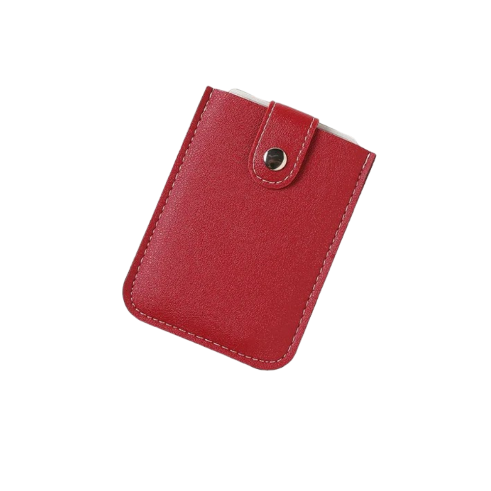Minimalistisk lommebok med kortholder

 -Rød - Ozerty