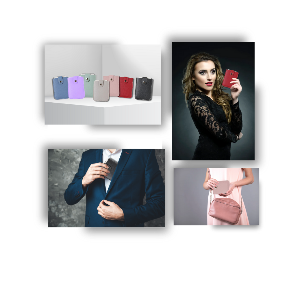 Minimalistisk lommebok med kortholder
- Ozerty