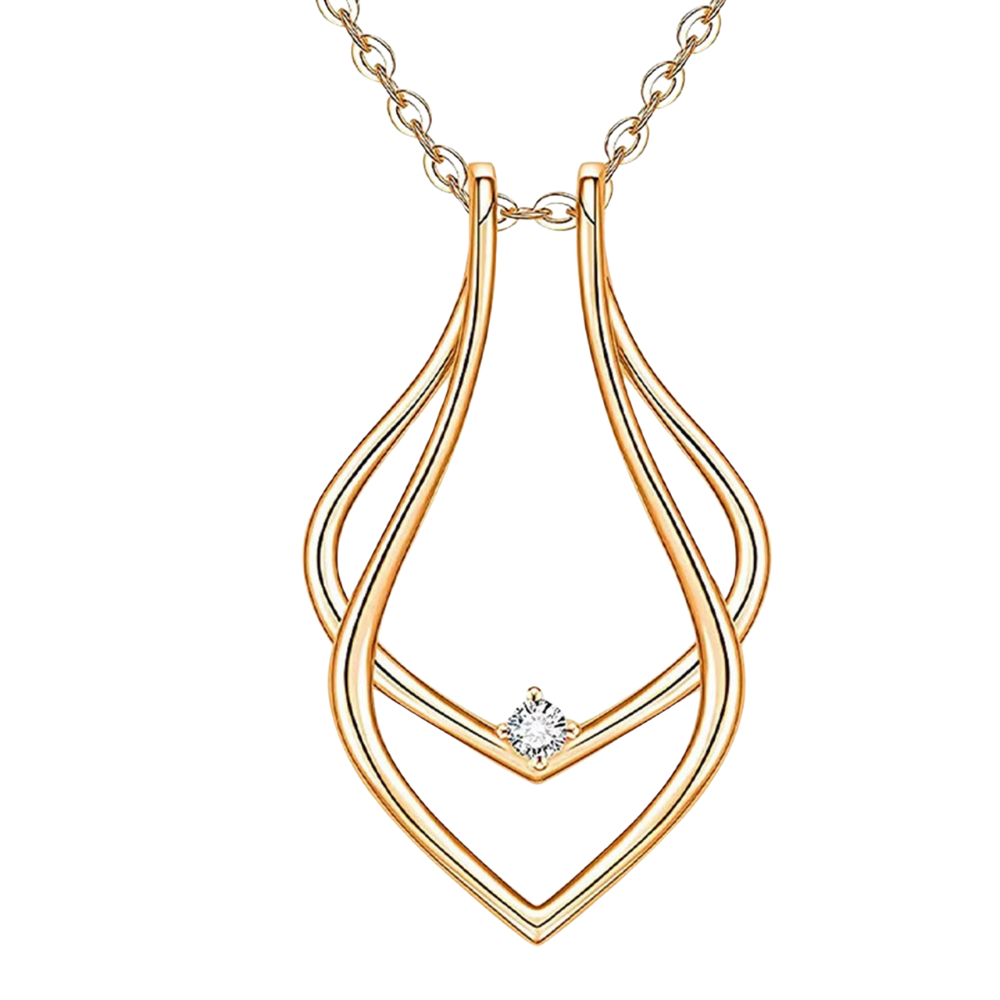 Minimalistisk Ringholder-Anheng
-Gull - Ozerty