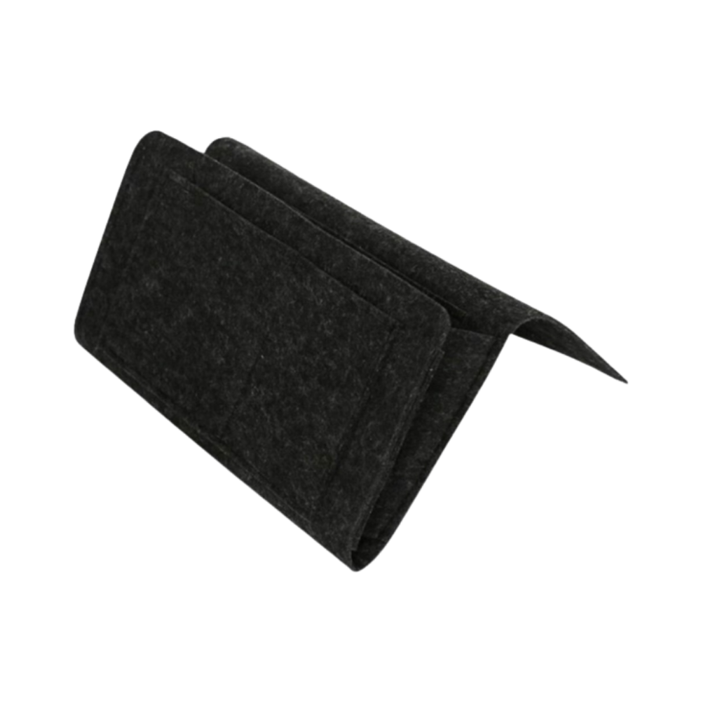 Minimalistisk og stilfull hengende oppbevaringsveske
-Svart - Ozerty