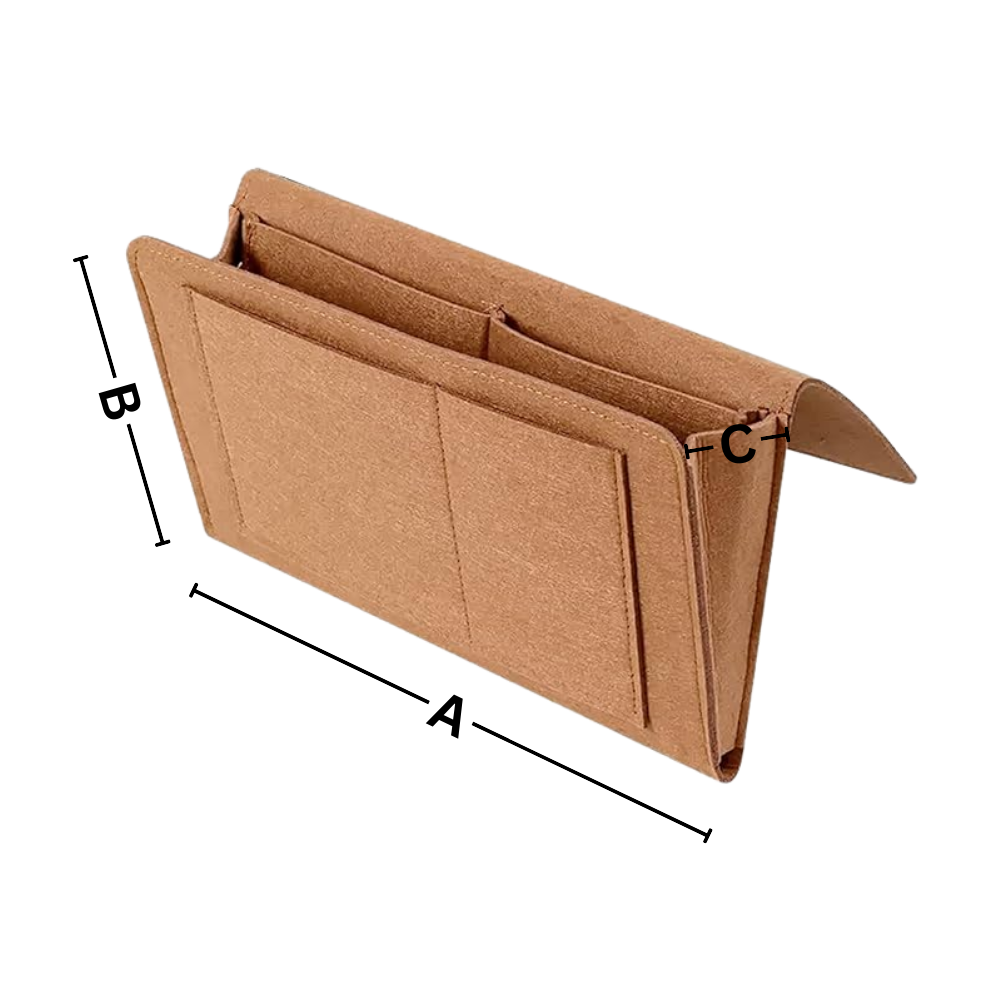 Minimalistisk og stilfull hengende oppbevaringsveske
- Ozerty