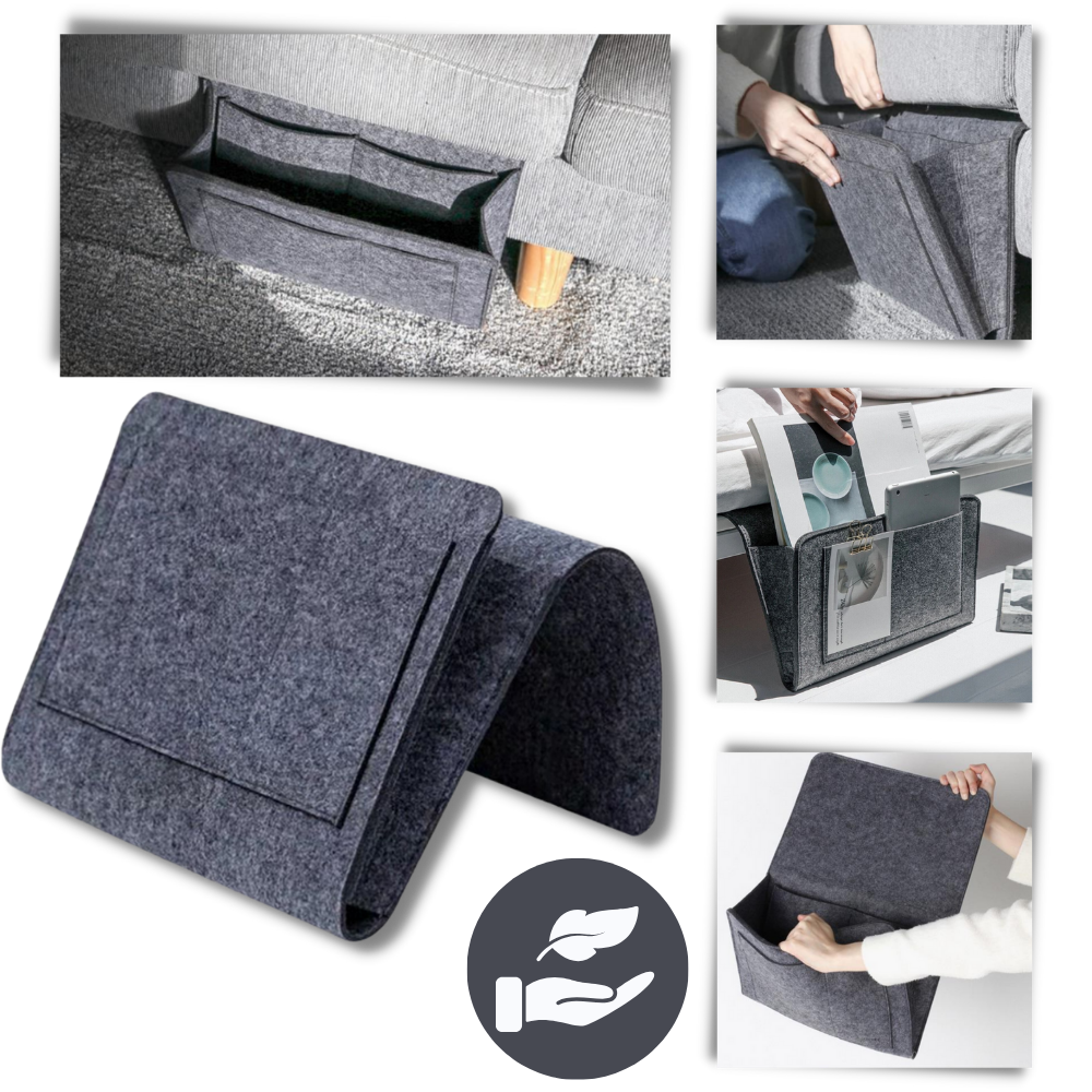 Minimalistisk og stilfull hengende oppbevaringsveske
- Ozerty