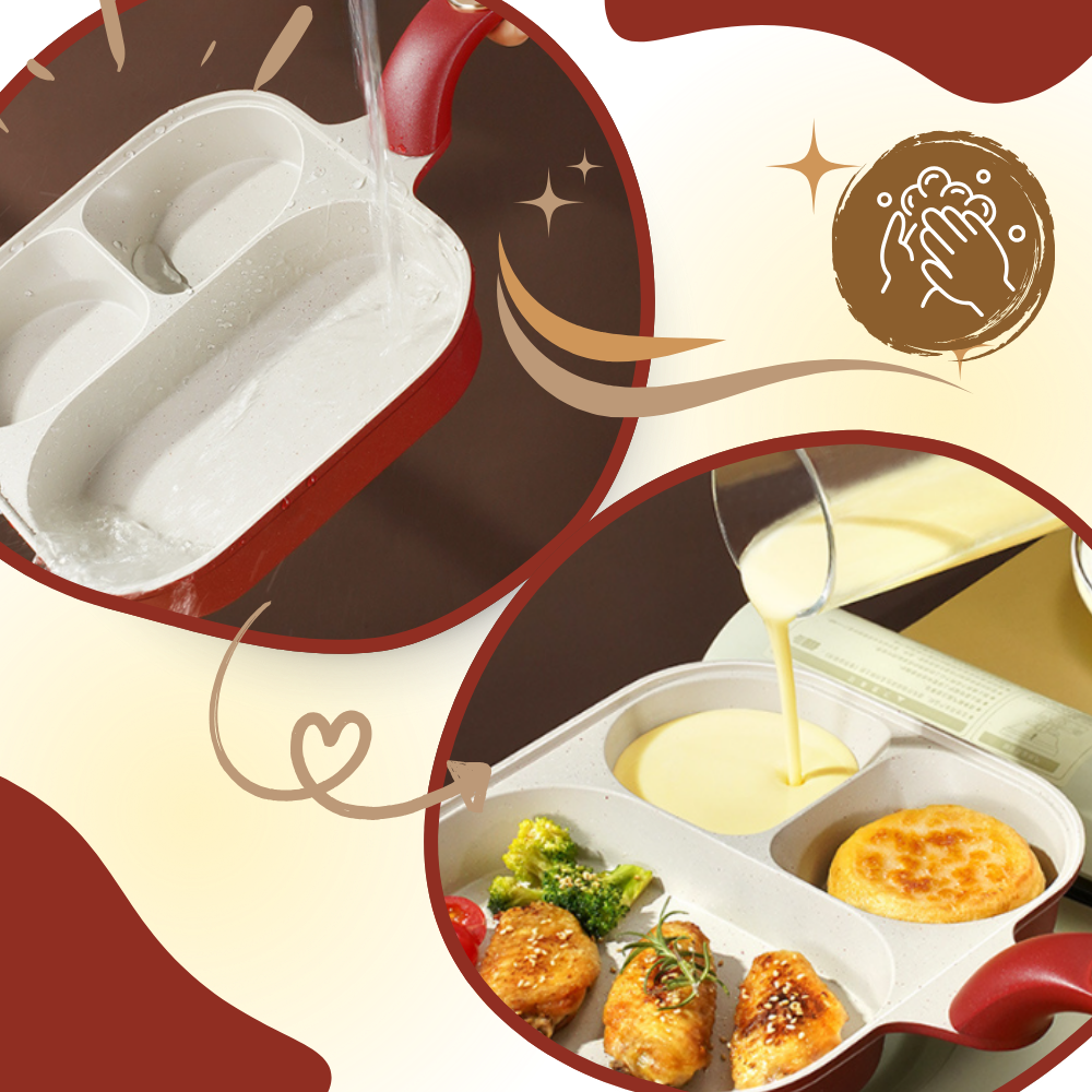 Stekepanne med Flere Seksjoner - Ozerty