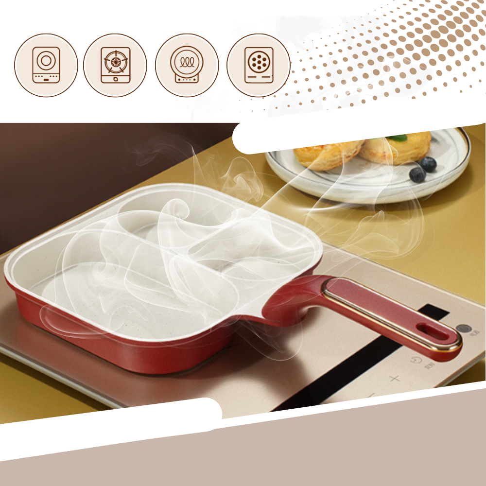 Stekepanne med Flere Seksjoner - Ozerty