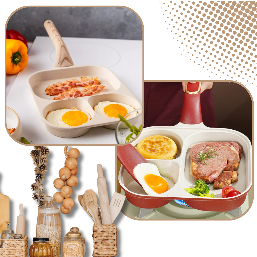 Stekepanne med Flere Seksjoner - Ozerty