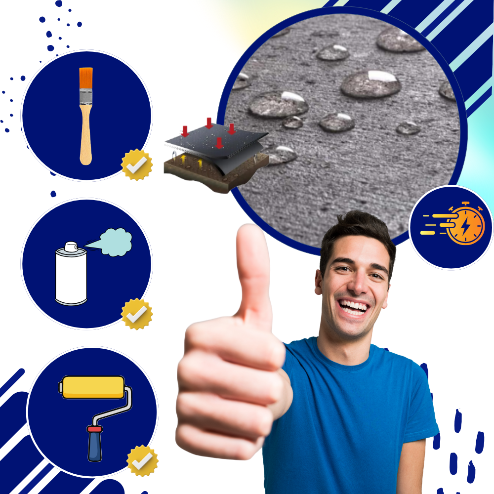 Vanntett Forsegler Til Flere Typer Overflater - Ozerty