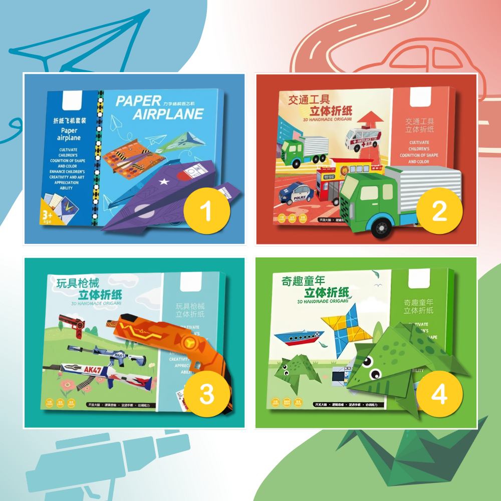 Origamibok Med Flere Temaer - Ozerty