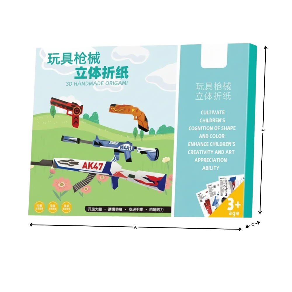 Origamibok Med Flere Temaer - Ozerty