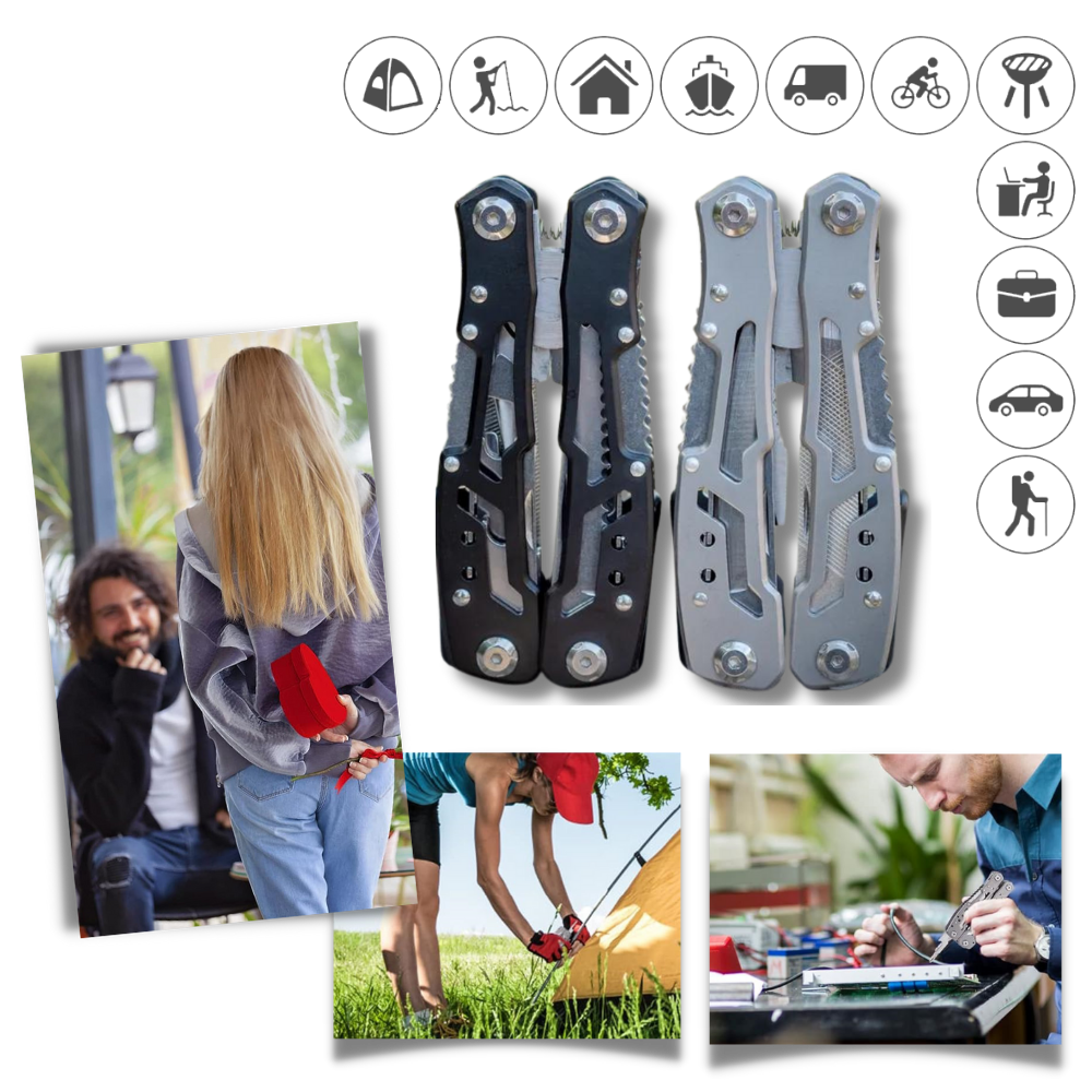 Sammenleggbart multiverktøy - Ozerty