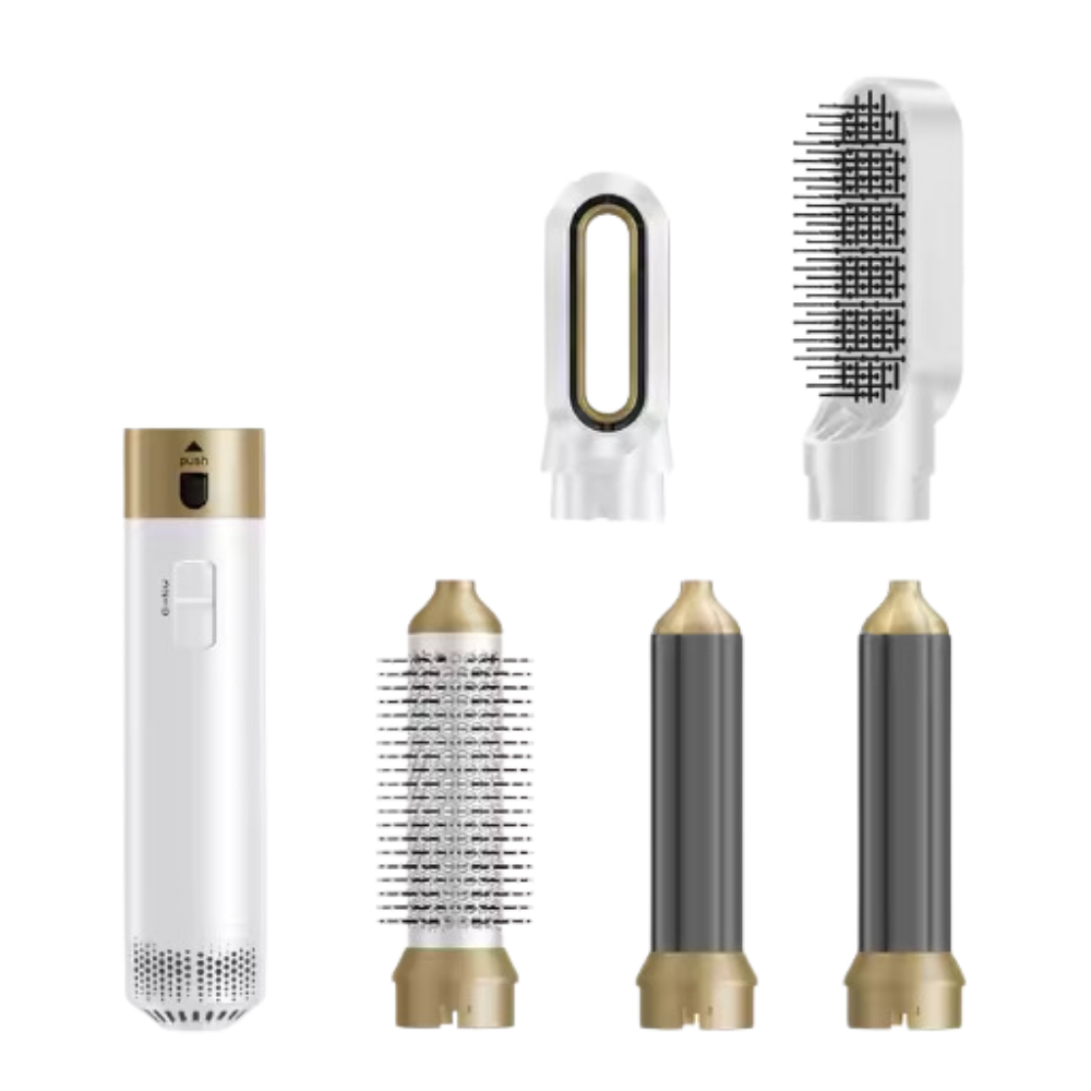 Multifunksjonell Hårstylingsproff -Hvit - Ozerty