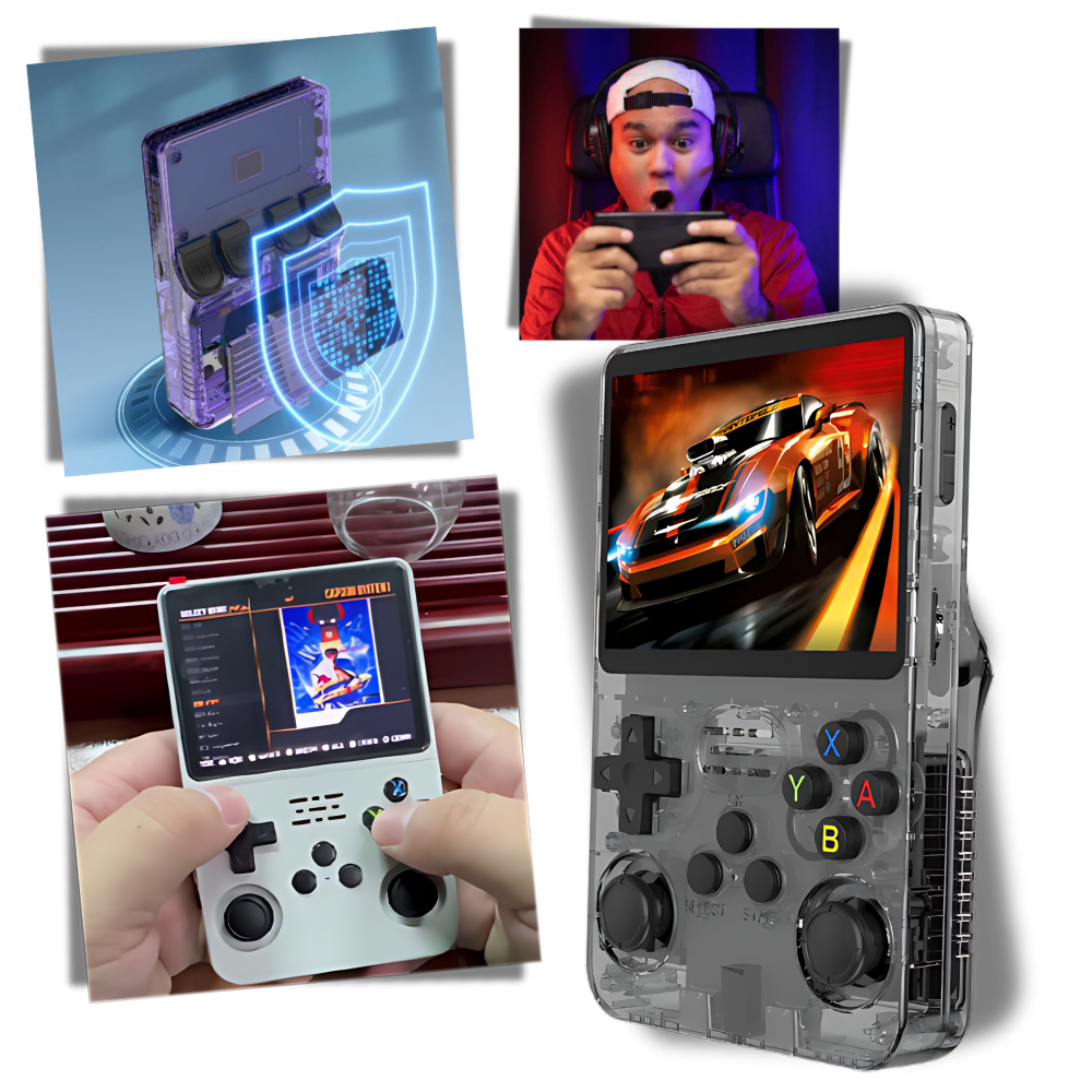 Multi-Emulator Retro Håndholdt Konsoll
 - Ozerty