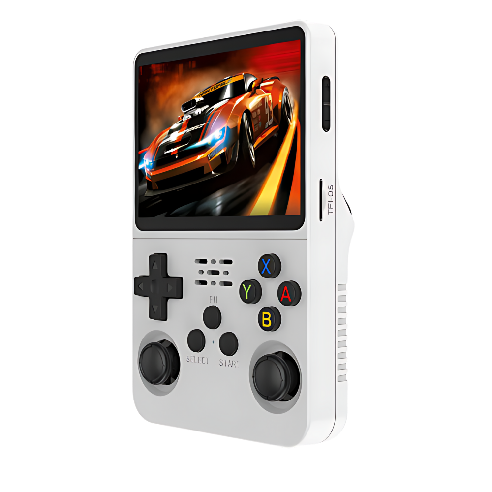 Multi-Emulator Retro Håndholdt Konsoll
 -Hvit - Ozerty