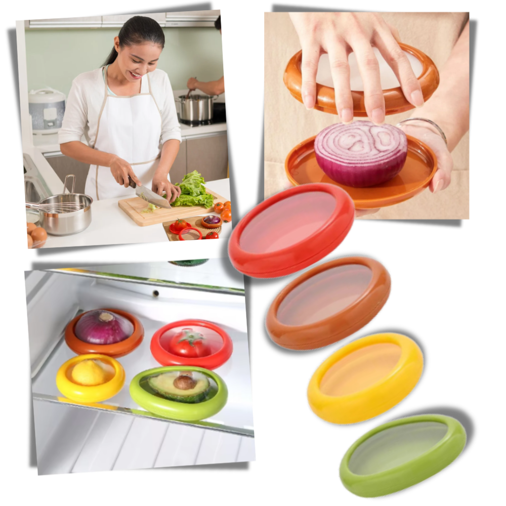 Flerbruks Lufttette Oppbevarings-Beholdere til Mat - Ozerty