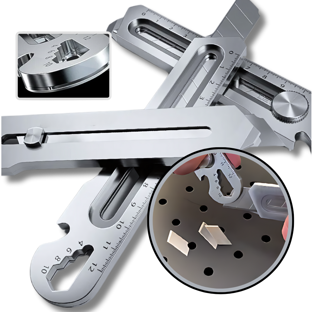 Uttrekkbar eskekutter til flere formål
- Ozerty