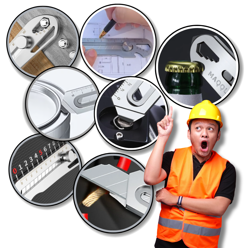 Uttrekkbar eskekutter til flere formål
- Ozerty