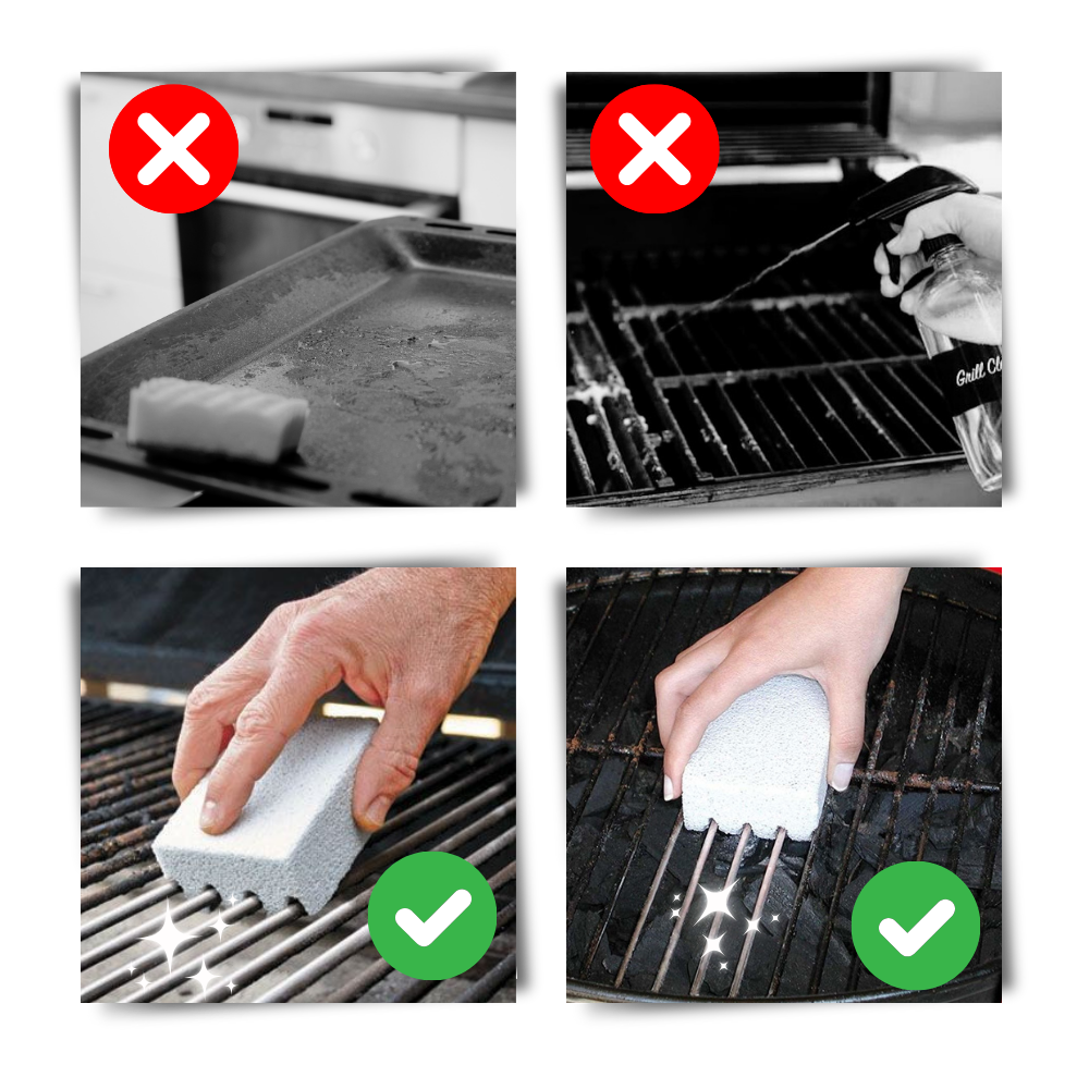 Rengjørings-stein til grill og andre overflater
- Ozerty