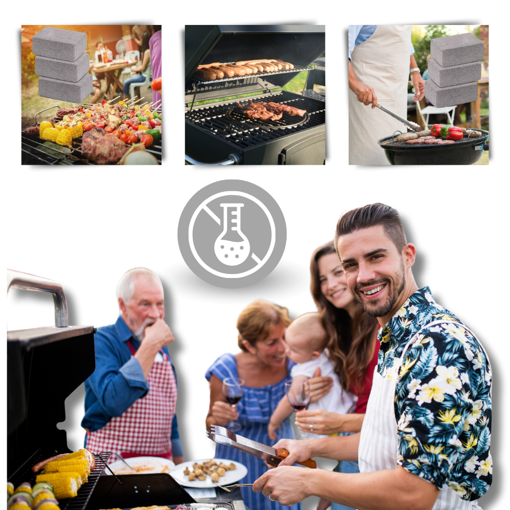 Rengjørings-stein til grill og andre overflater
- Ozerty