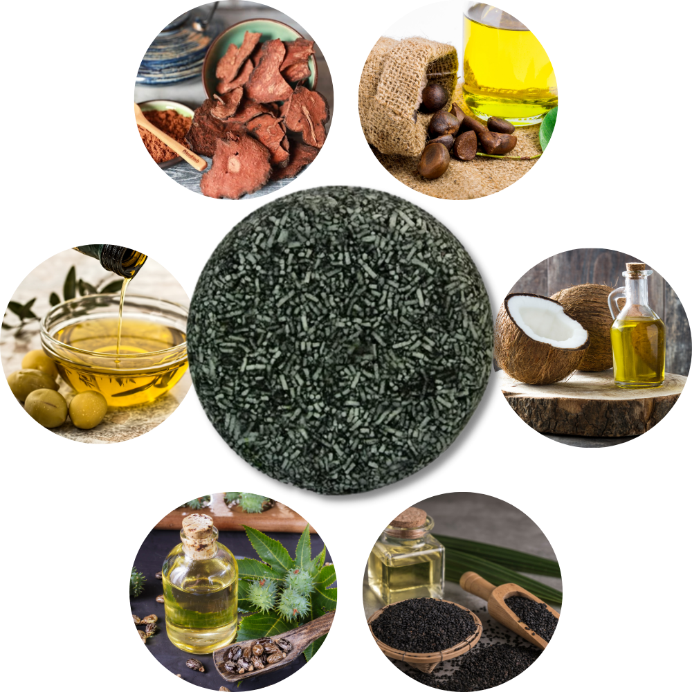 Naturlig mørkgjørende sjampobar
- Ozerty