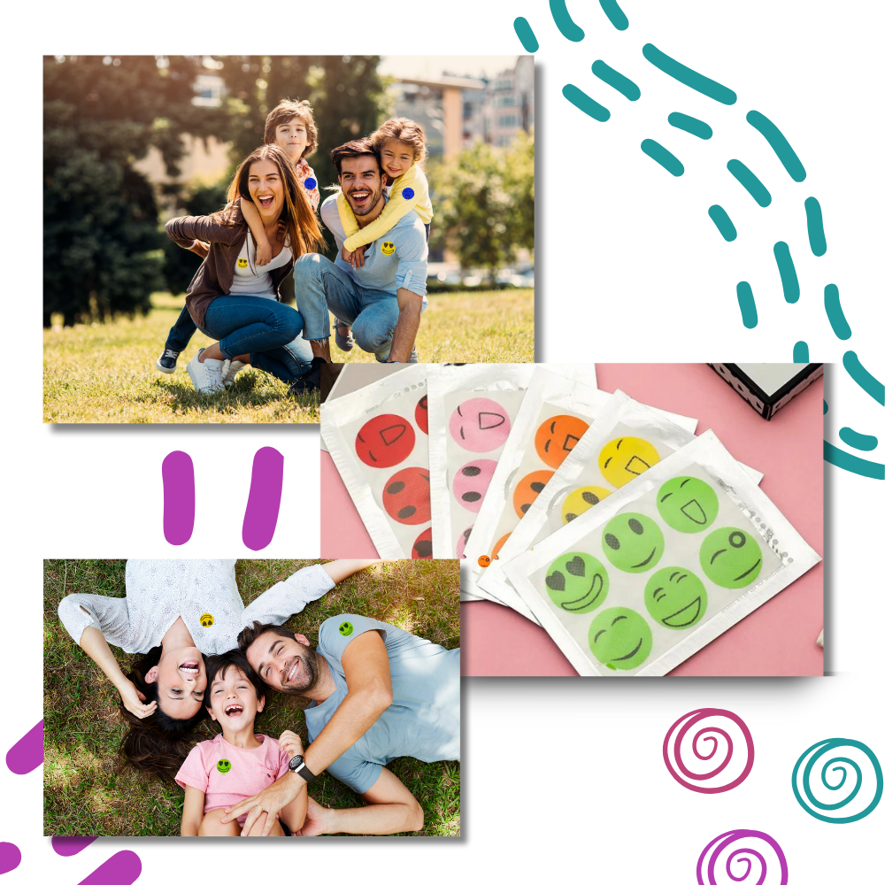 Myggavvisende klistremerker med naturlige ingredienser
- Ozerty