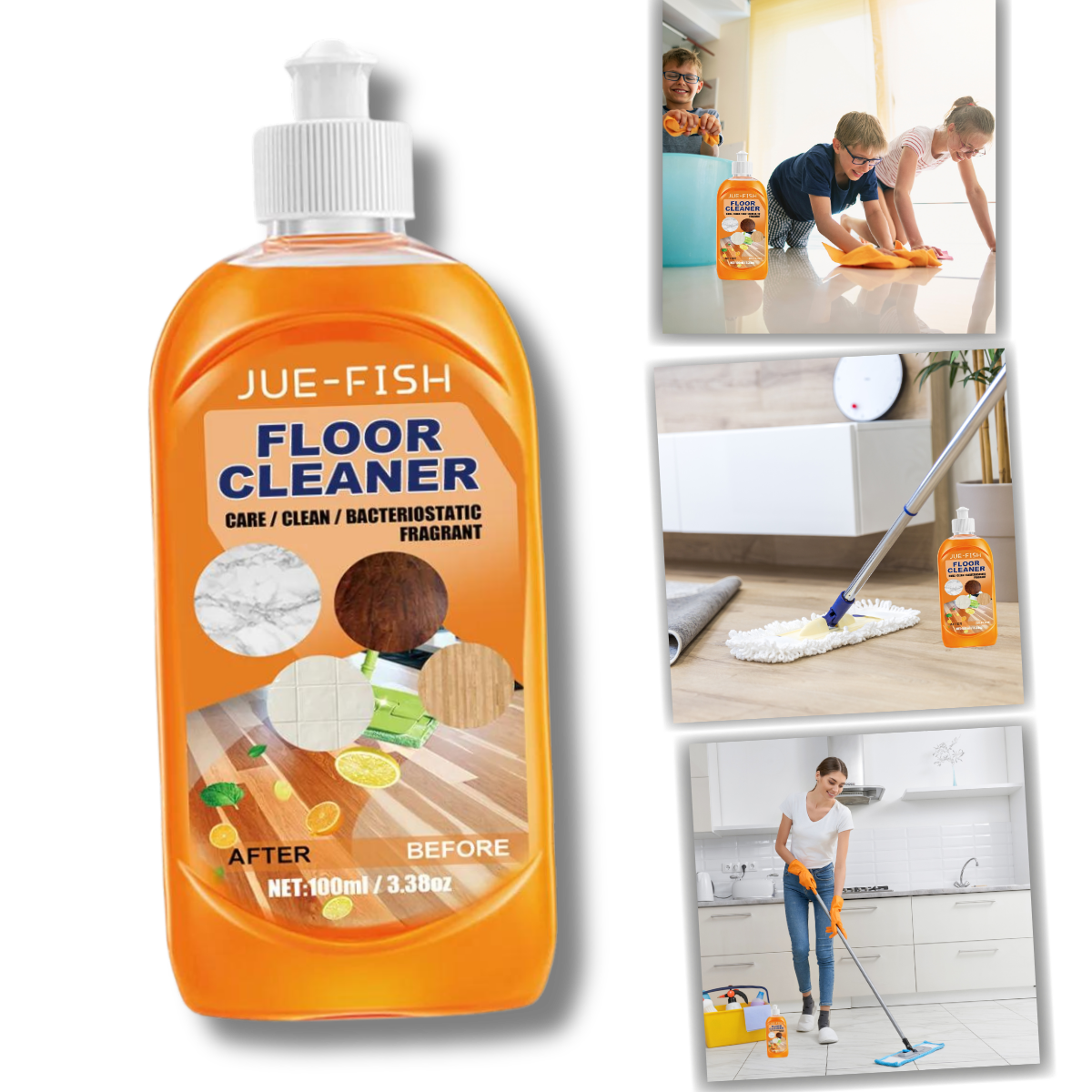 Marmor Flerbruks-Rengjøringsmiddel Med Naturlig Duft
- Ozerty