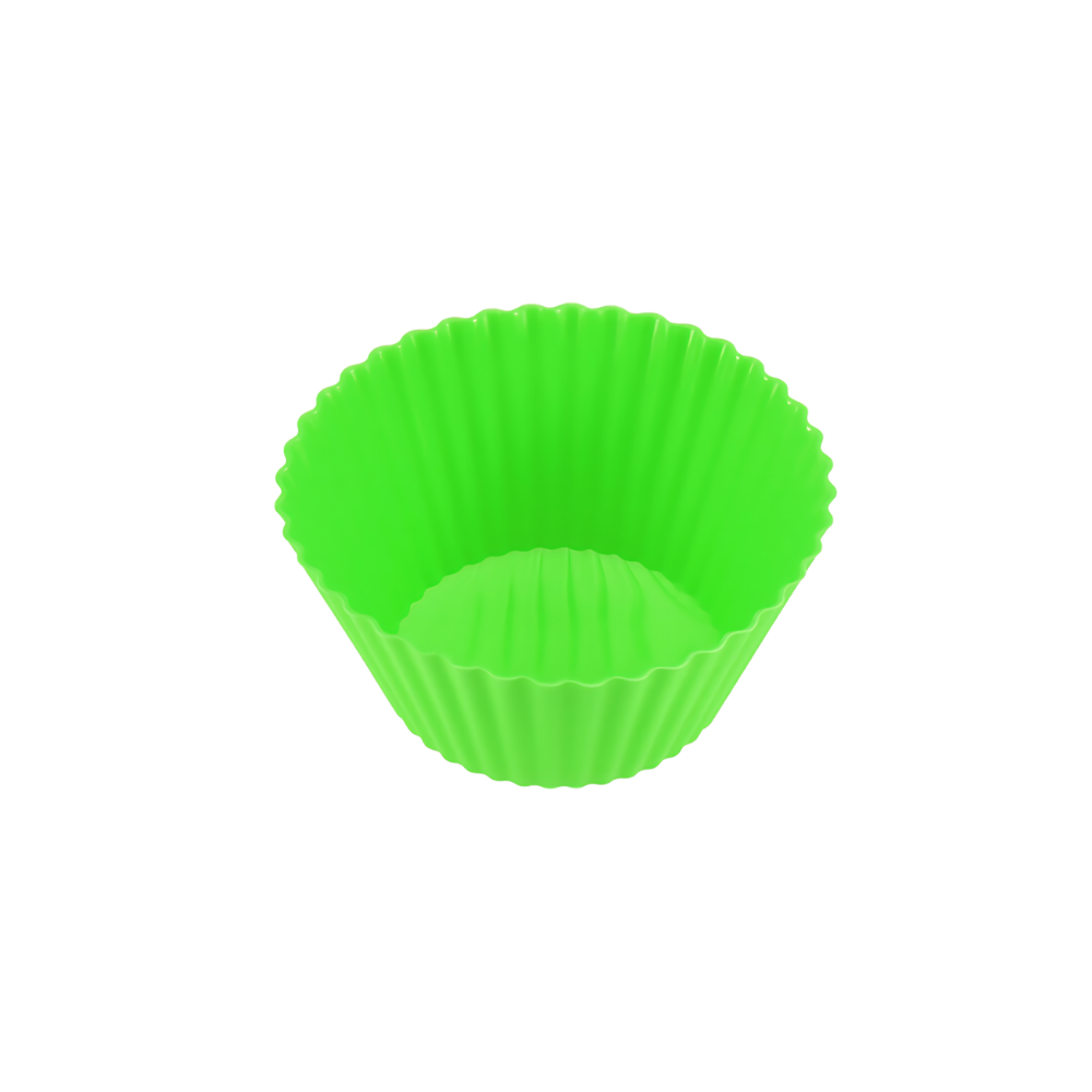 Non-stick varmeresistent silikonform
 -Grønn - Ozerty