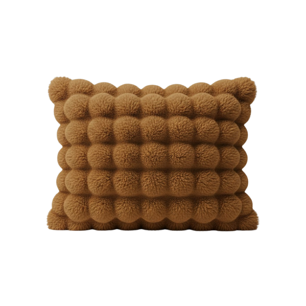 Sklisikre, Komfortable Sofatrekk i Plysj -Kaffe - Ozerty