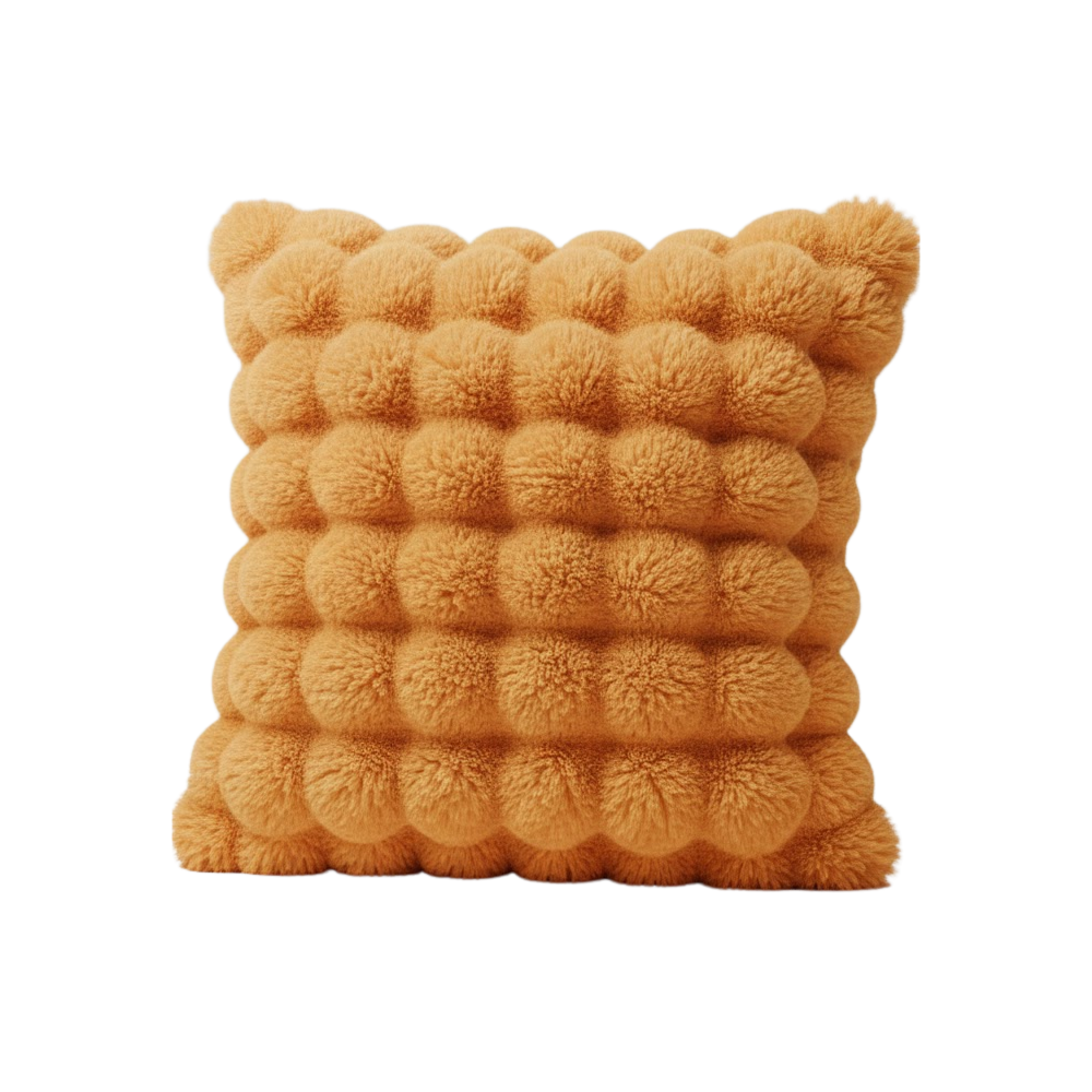 Sklisikre, Komfortable Sofatrekk i Plysj -Oransje - Ozerty