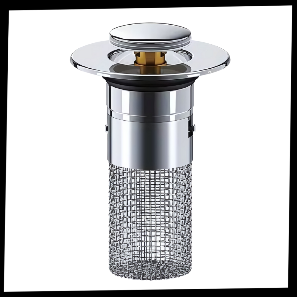 Luktisolerende Pop Up-stopper til Oppvaskkum
- Ozerty