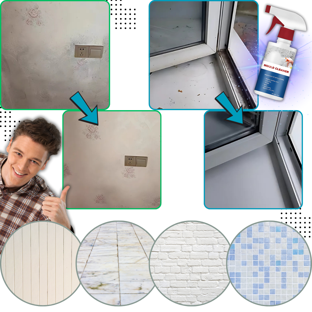 Luktnøytraliserende Mugg- og Muggsoppfjerner - Ozerty