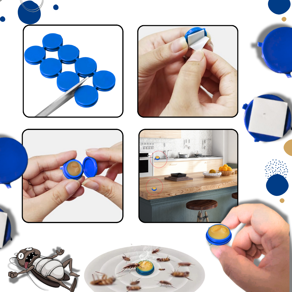 Luktfrie kakerlakkfeller
- Ozerty