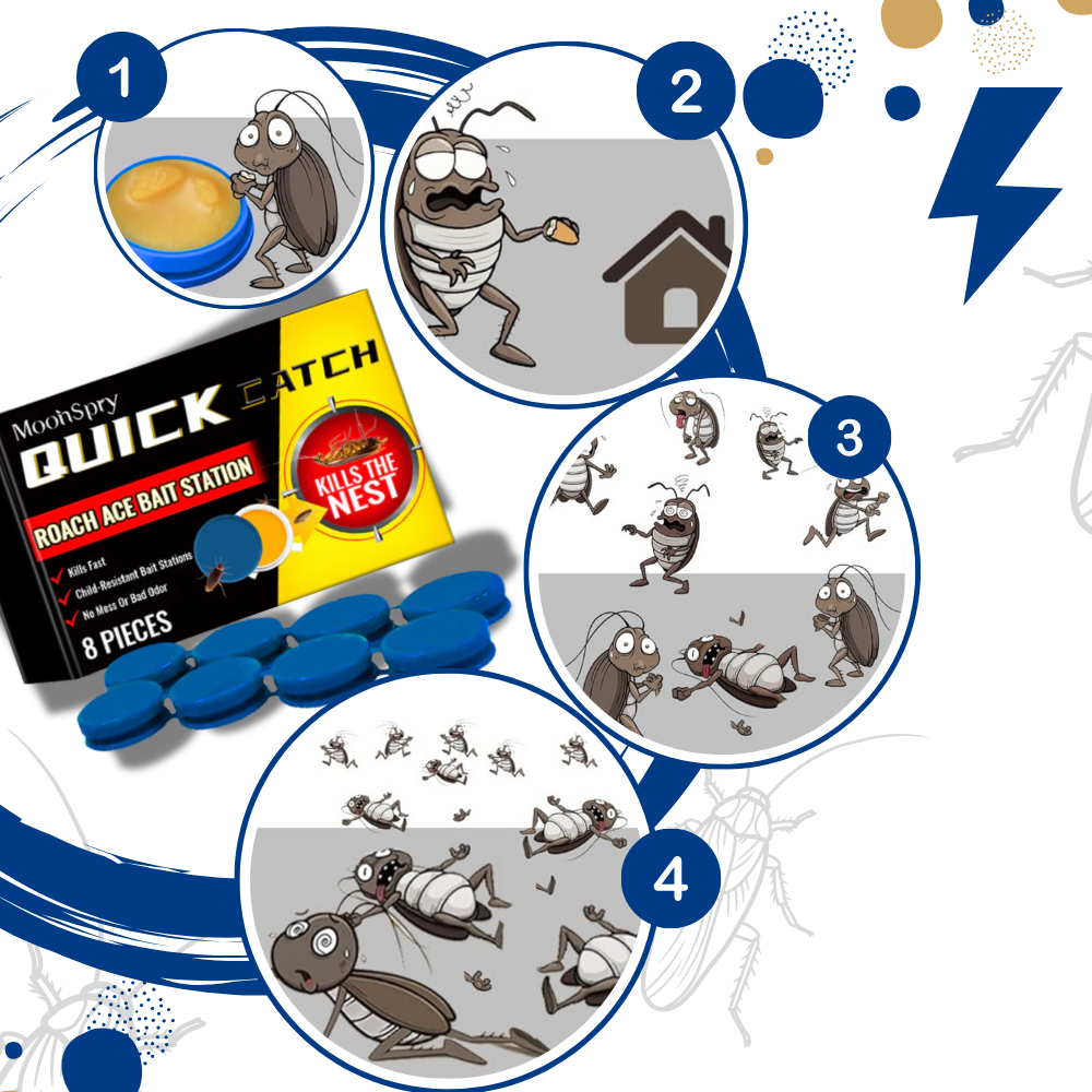 Luktfrie kakerlakkfeller
- Ozerty