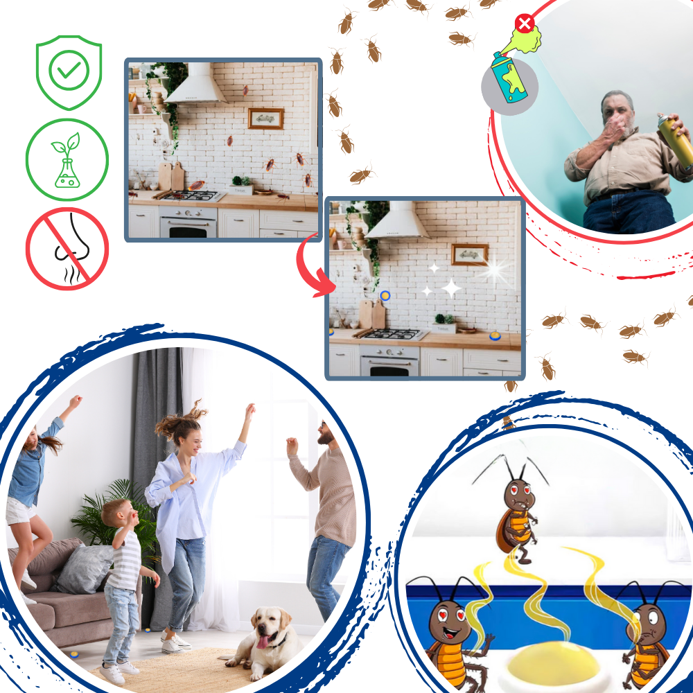 Luktfrie kakerlakkfeller
- Ozerty