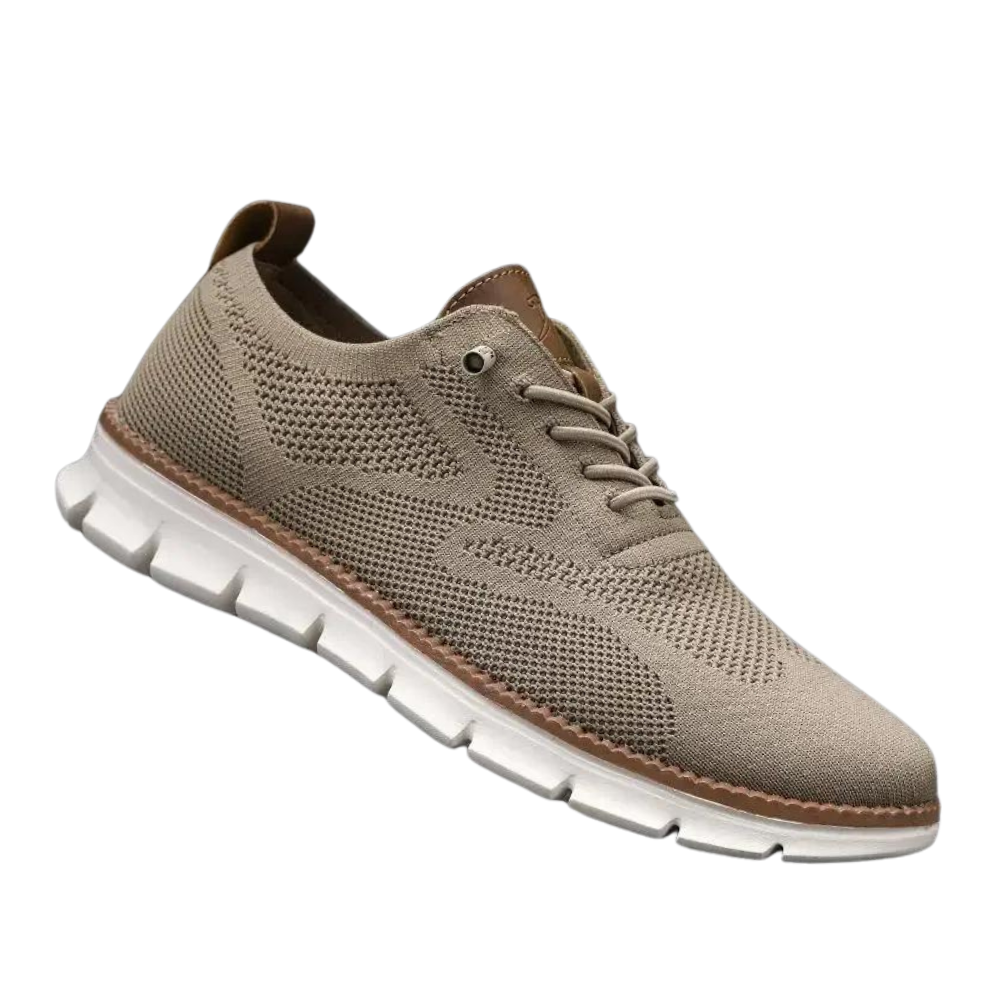 Ortopediske, Pustende Sko Med Buestøtte -Khaki/39Khaki/40Khaki/41Khaki/42Khaki/43Khaki/44Khaki/45Khaki/46Khaki/47 - Ozerty