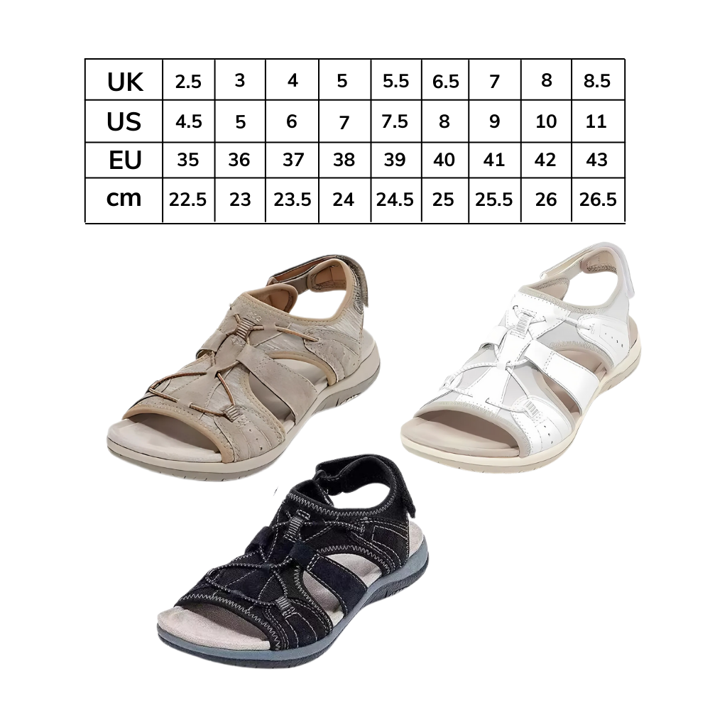 Sklisikre Sandaler med Ortotisk Støtte - Ozerty